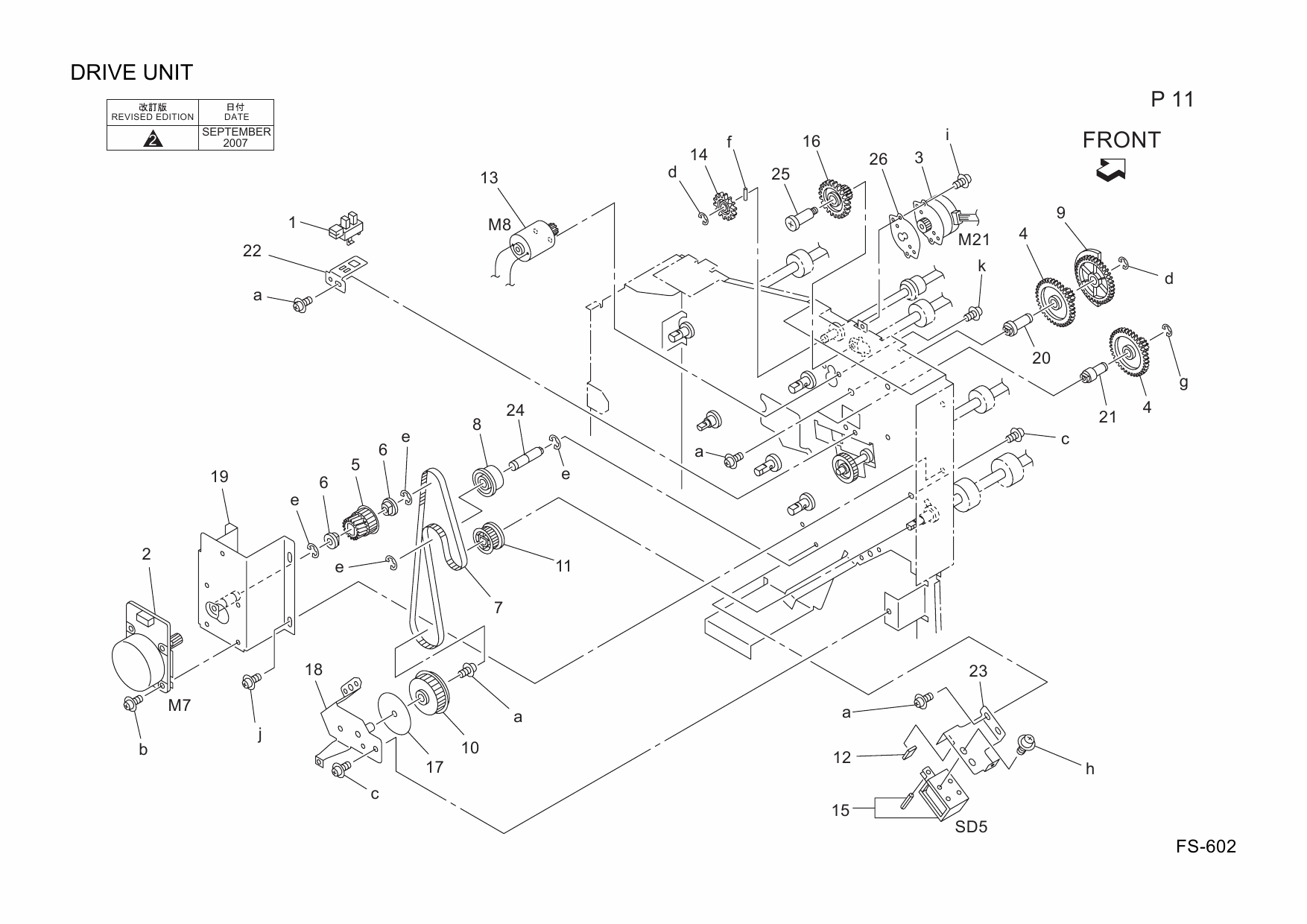 Konica-Minolta Options FS-602 15JM Parts Manual-6